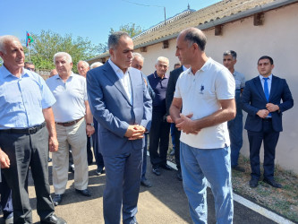 Goranboyda şəhid ailəsinə göstərilən diqqət və qayğının növbəti nümunəsi