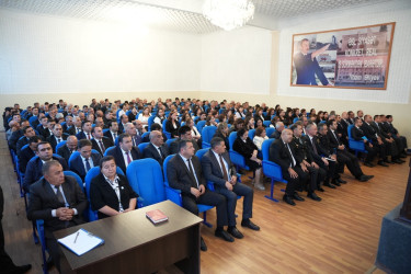 Goranboyda Yeni Azərbaycan Partiyasının VIII Qurultayı ilə bağlı tədbir keçirildi