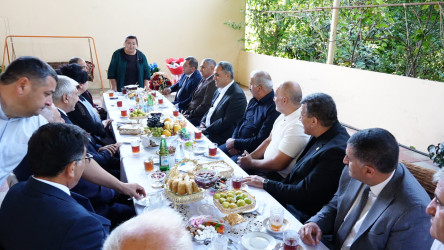 Goranboyda Şəhid Milli Qəhrəman Niyazi Aslanovun həyat yoldaşı Rübabə İsmayılovanın 65 illik yubileyi qeyd olundu