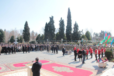 “Zəfərə aparan yol” adlı hərbi vətənpərvərlik və Su çərşənbəsi ümumrayon tədbir 2024-02-28