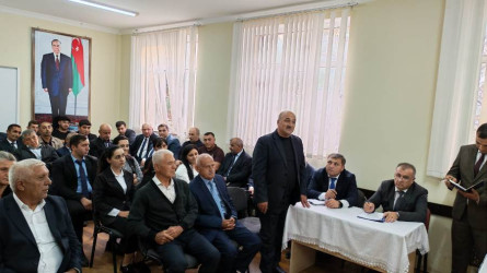 Goranboyda növbəti səyyar qəbul Şadılı kəndində keçirildi