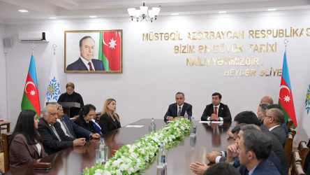 Yeni Azərbaycan Partiyasının Goranboy rayon təşkilatının təsis edilməsinin 33-cü ildönümü ilə bağlı tədbir keçirildi