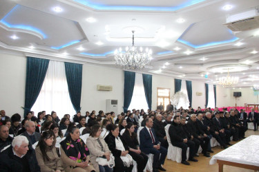 Qızılhacılı qəsəbəsində səyyar qəbul keçirildi