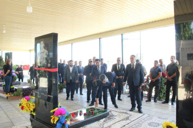“27 sentyabr-Anım Günü”nün beşinci ildönümü ilə bağlı Balakürd qəbirstanlığında və Şəhidlər Xiyabanında şəhidlərimizin məzarları ziyarət olundu