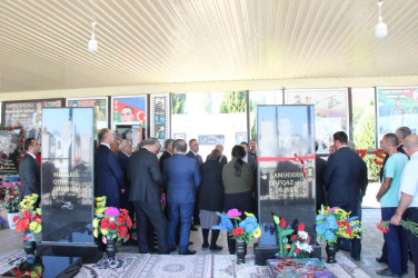 “27 sentyabr-Anım Günü”nün beşinci ildönümü ilə bağlı Balakürd qəbirstanlığında və Şəhidlər Xiyabanında şəhidlərimizin məzarları ziyarət olundu