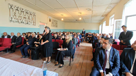 Goranboyda növbəti səyyar qəbul Qaradağlı kəndində keçirildi