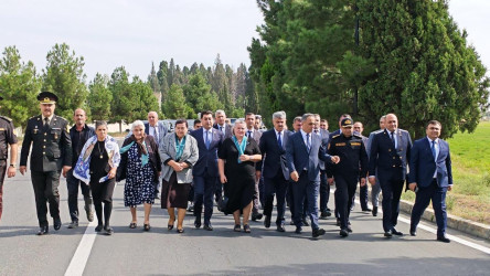 Goranboyda “27 sentyabr –Anım Günü” ilə bağlı ağacəkmə aksiyası keçirildi