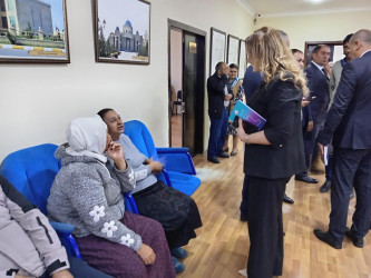 Goranboy rayon İcra Hakimiyyətində vətəndaşların müraciətləri dinlənildi