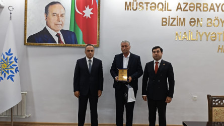 Yeni Azərbaycan Partiyasının Goranboy rayon təşkilatının təsis edilməsinin 33-cü ildönümü ilə bağlı tədbir keçirildi