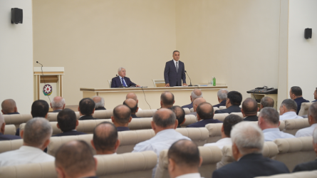 Goranboy rayon Ağsaqqallar Şurasının hesabat-seçki iclası keçirildi