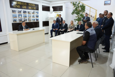 Goranboy Rayon İcra Hakimiyyətində vətəndaşların növbəti qəbulu keçirildi