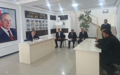 Goranboy rayon İcra Hakimiyyətində vətəndaşların müraciətləri dinlənildi