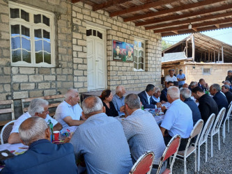 Goranboyda şəhid ailəsinə göstərilən diqqət və qayğının növbəti nümunəsi