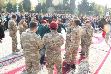Goranboyda “8 noyabr-Zəfər Günü” ilə bağlı ümumrayon tədbiri keçirildi