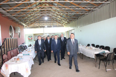 “Konstitusiya və Suverenlik İli” tədbirləri çərçivəsində, “27 sentyabr-Anım Günü” ərəfəsində Goranlı kəndində şəhid ailələri ilə görüş keçirildi