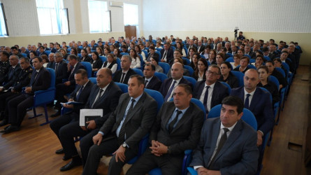 Goranboyda Yeni Azərbaycan Partiyasının VIII Qurultayı ilə bağlı tədbir keçirildi