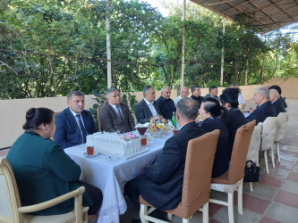 Goranboyda Şəhid Milli Qəhrəman Niyazi Aslanovun həyat yoldaşı Rübabə İsmayılovanın 65 illik yubileyi qeyd olundu