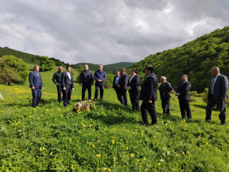 Mənəşli kəndində davamlı içməli su təhcizatının təmin olunması məqsədi ilə su xəttinin çəkilməsi nəzərdə tutulub