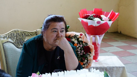 Goranboyda Şəhid Milli Qəhrəman Niyazi Aslanovun həyat yoldaşı Rübabə İsmayılovanın 65 illik yubileyi qeyd olundu