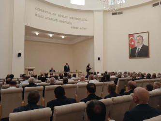 Goranboy rayon Ağsaqqallar Şurasının hesabat-seçki iclası keçirildi