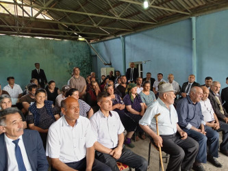 Todan kəndində səyyar qəbul  keçirildi