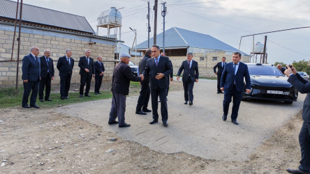 Goranboyda İcra başçısının Şəhid ailələrini ziyarəti davam edir