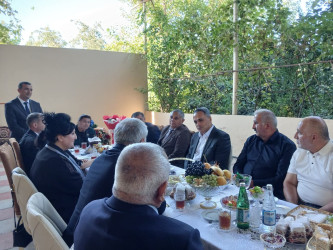 Goranboyda Şəhid Milli Qəhrəman Niyazi Aslanovun həyat yoldaşı Rübabə İsmayılovanın 65 illik yubileyi qeyd olundu