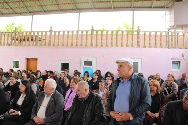 Xoylu kəndində səyyar qəbul keçirildi