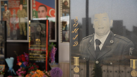 “27 sentyabr-Anım Günü” ilə bağlı Balakürd kənd qəbirstanlığında şəhidlərimizin məzarları ziyarət olundu