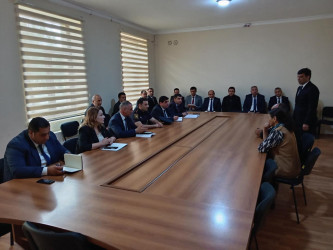 Goranboy rayon İcra Hakimiyyətində vətəndaşların müraciətləri dinlənildi