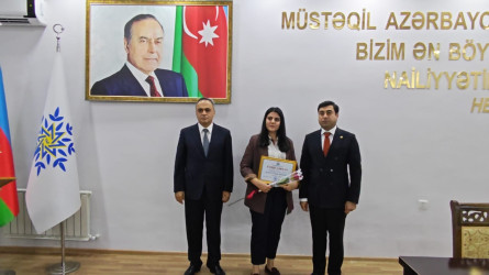 Yeni Azərbaycan Partiyasının Goranboy rayon təşkilatının təsis edilməsinin 33-cü ildönümü ilə bağlı tədbir keçirildi