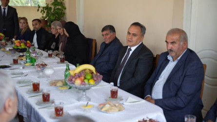 Goranboyda Şəhid ailələri ilə görüşlər davam edir
