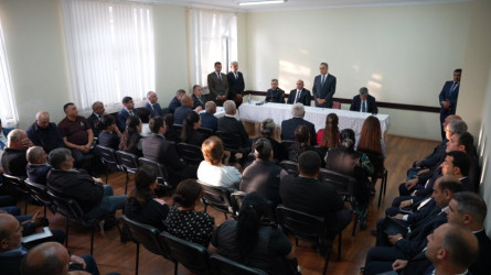 Goranboyda növbəti səyyar qəbul Şadılı kəndində keçirildi