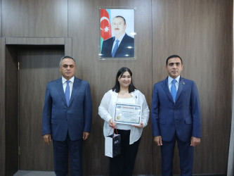 Goranboyda yüksək balnan ali məktəblərə qəbul olan məzunlarla görüş keçirildi