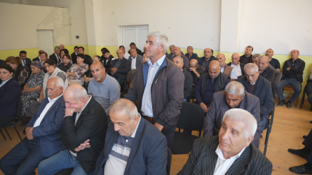 Goranboyda növbəti səyyar qəbul Goranlı kəndində keçirildi