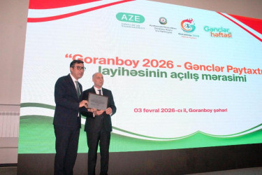 Goranboy şəhərində “Goranboy 2026-Gənclər Paytaxtı" layihəsinin açılış mərasimi keçirildi, GəncFest təşkil olundu