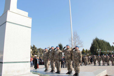 “Zəfərə aparan yol” adlı hərbi vətənpərvərlik və Su çərşənbəsi ümumrayon tədbir 2024-02-28