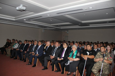 Goranboyda “15 iyun Milli Qurtuluş Günü” ilə bağlı “Ulu Öndər Heydər Əliyev müstəqil Azərbaycanın xilaskarıdır” mövzusunda tədbir