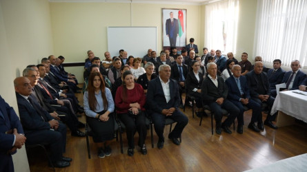Goranboyda növbəti səyyar qəbul Şadılı kəndində keçirildi