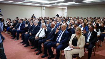 Yeni Azərbaycan Partiyası Goranboy rayon təşkilatının XI konfransı keçirildi