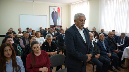 Goranboyda növbəti səyyar qəbul Şadılı kəndində keçirildi