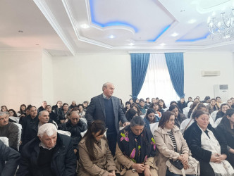 Qızılhacılı qəsəbəsində səyyar qəbul keçirildi
