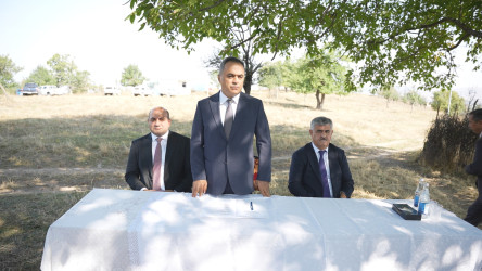 Goranboyda növbəti səyyar qəbul Mənəşli kəndində keçirildi