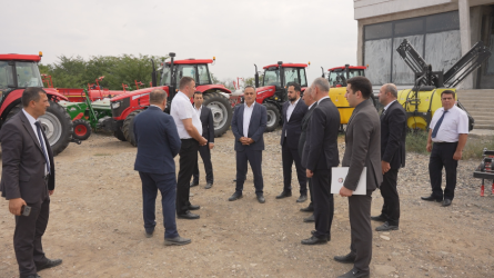 Goranboyda aqrar sahədə yeni layihələrin icrası ilə bağlı monitorinqlər davam edir