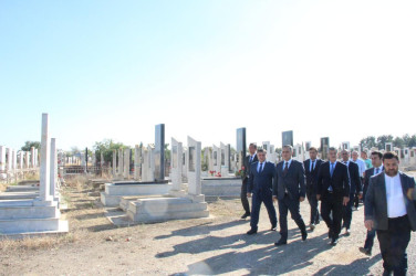 “27 sentyabr-Anım Günü”nün beşinci ildönümü ilə bağlı Balakürd qəbirstanlığında və Şəhidlər Xiyabanında şəhidlərimizin məzarları ziyarət olundu