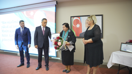 Goranboyda “5 oktyabr–Beynəlxalq Müəllimlər Günü” ilə bağlı tədbir keçirildi