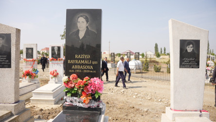 “27 sentyabr-Anım Günü” ilə bağlı Balakürd kənd qəbirstanlığında şəhidlərimizin məzarları ziyarət olundu