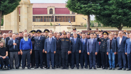 Goranboyda “27 Sentyabr – Anım Günü” ilə bağlı ümumrayon tədbiri keçirildi
