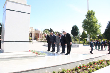 Goranboyda Ümummilli Lider Heydər Əliyevin 103-cü ildönümü ilə bağlı ümumrayon tədbir keçirildi