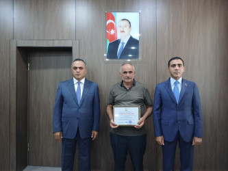 Goranboyda yüksək balnan ali məktəblərə qəbul olan məzunlarla görüş keçirildi